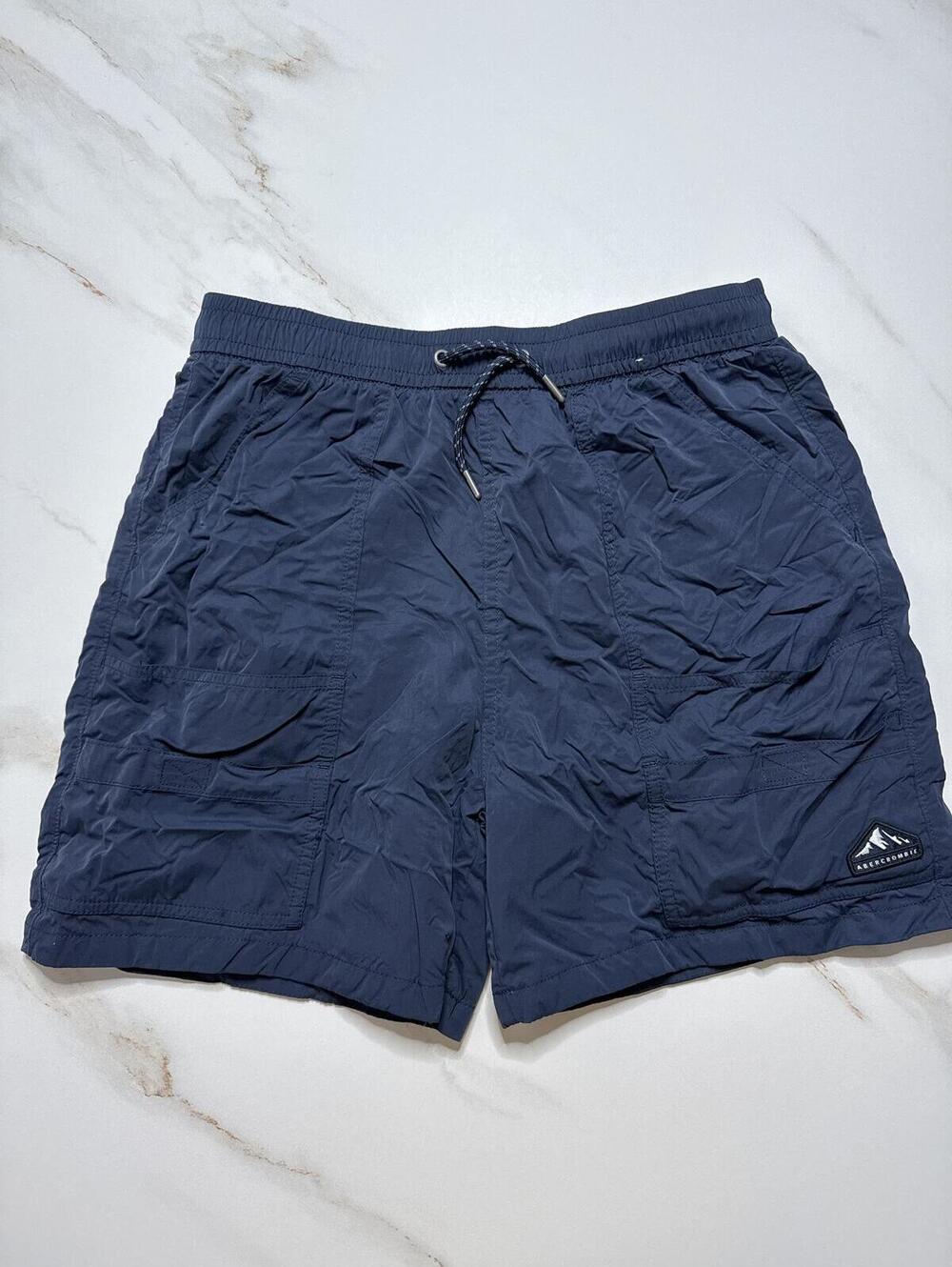 Abercrombie Kids Navy Shorts - Boys 17/18